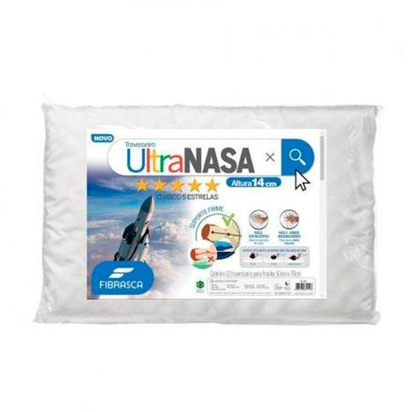 Travesseiro Ultra Nasa - para Fronha 50x70 - Fibrasca