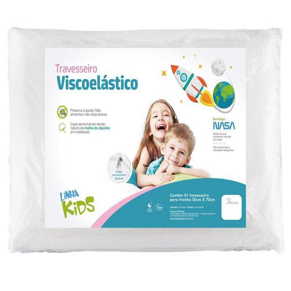 Travesseiro Visco Kids 50x70cm - Fibrasca
