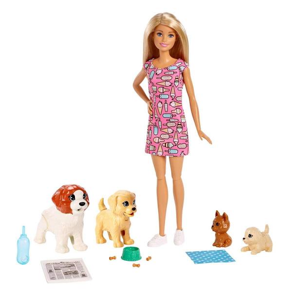 Treinadora de Cachorrinhos Barbie - Mattel FXH08