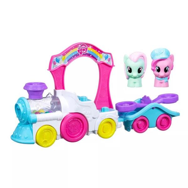 Trem da Diversão - My Little Pony - Pinkie Pie - Playskool - Hasbro