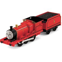 Trem Thomas & Friends Trackmaster com Vagão - James - Mattel