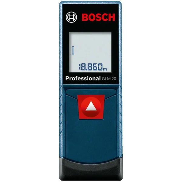 Trena Laser de Distâncias 20 M Profissional Bosch - Glm 20