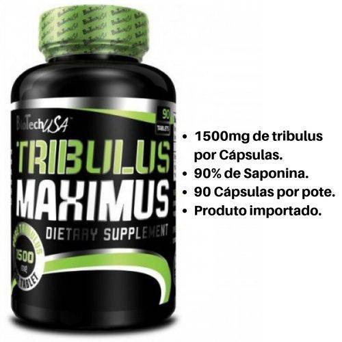 Tribuloss Maximus 1500mg 90 Cápsulas - BioTechUSA