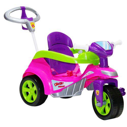 Tudo sobre 'Triciclo Baby Trike Evolution Rosa - Biemme'