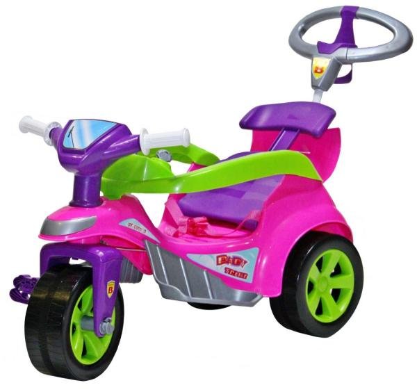 Triciclo Baby Trike Evolution Rosa - Biemme