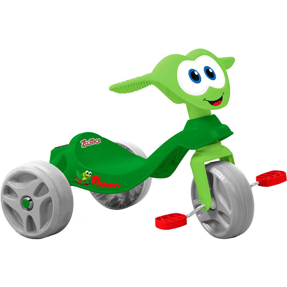 Triciclo Bandeirante Zootico Froggy