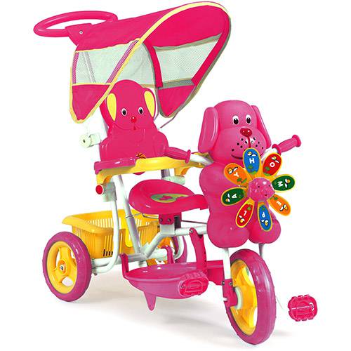 Triciclo Cata Vento - Rosa - Homeplay