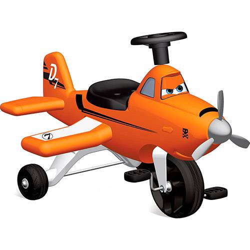 Tudo sobre 'Triciclo Dusty Planes Laranja - Brinquedos Bandeirante'