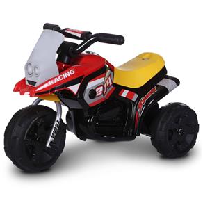 Triciclo Elétrico Infantil Vermelho com Luzes e Efeitos Sonoros G204 6V Bivolt