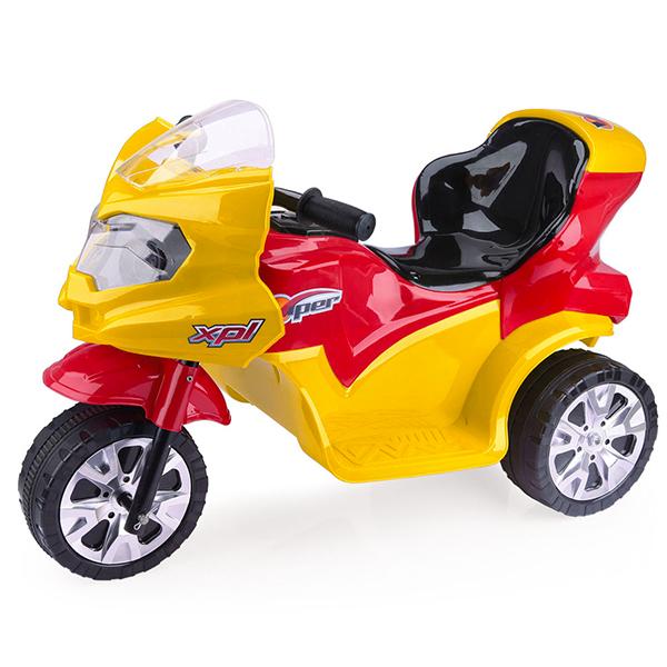 Triciclo Elétrico Infantil Viper Amarelo/Vermelho 252 - Homeplay