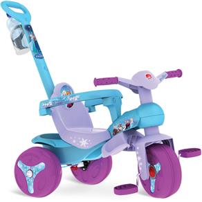 Triciclo Frozen Veloban Passeio Disney Lilás Bandeirante - Tamanho Único