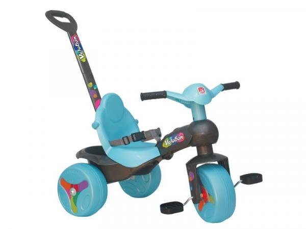 Triciclo Infantil Bandeirante Veloban Passeio - Haste Removível Porta Objetos