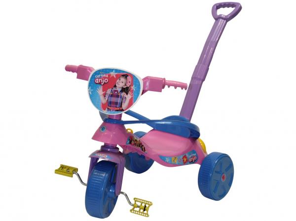 Triciclo Infantil Biemme com Empurrador - Carinha de Anjo