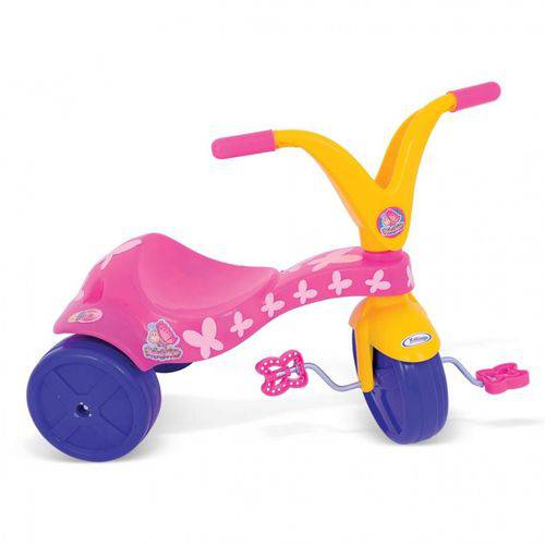 Triciclo Infantil Borboletinha Rosa Xalingo Brinquedos Rosa