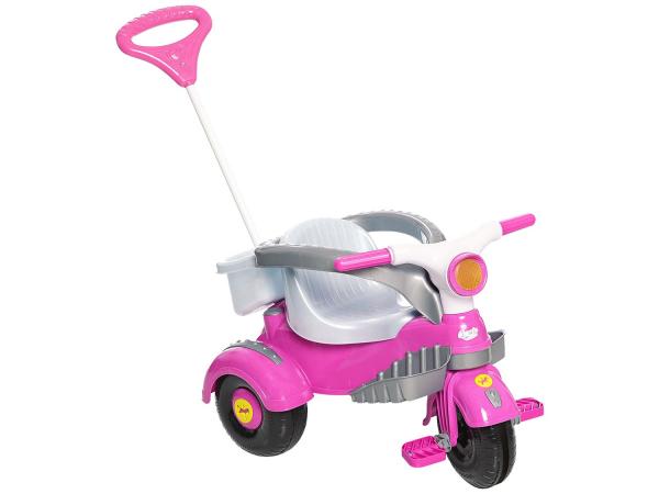 Tudo sobre 'Triciclo Infantil Calesita com Empurrador Classic - Buzina Porta Objetos'