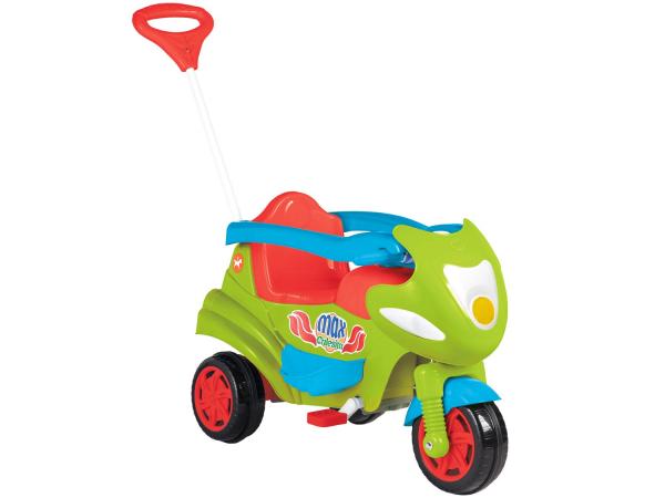 Triciclo Infantil Calesita com Empurrador Max - Porta Objetos