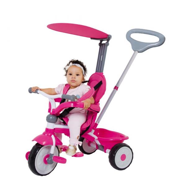 Triciclo Infantil Comfort Ride 3X1 - ROSA - Xalingo