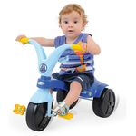 Triciclo Infantil Fokinha Xalingo Brinquedos Azul