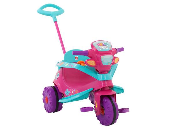 Triciclo Infantil Gatinha Velo Baby Bandeirante