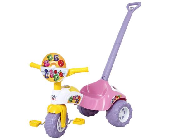 Tudo sobre 'Triciclo Infantil Magic Toys Formas Tico Tico - Haste Removível Porta Objetos'