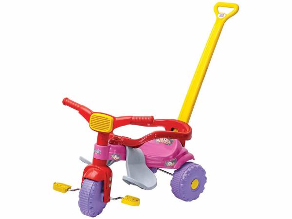Tudo sobre 'Triciclo Infantil Magic Toys Mônica - Haste Removível'