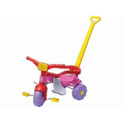 Triciclo Infantil Magic Toys Mônica Haste Removível