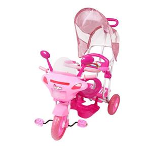 Triciclo Infantil Moto Rosa - Bel Brink