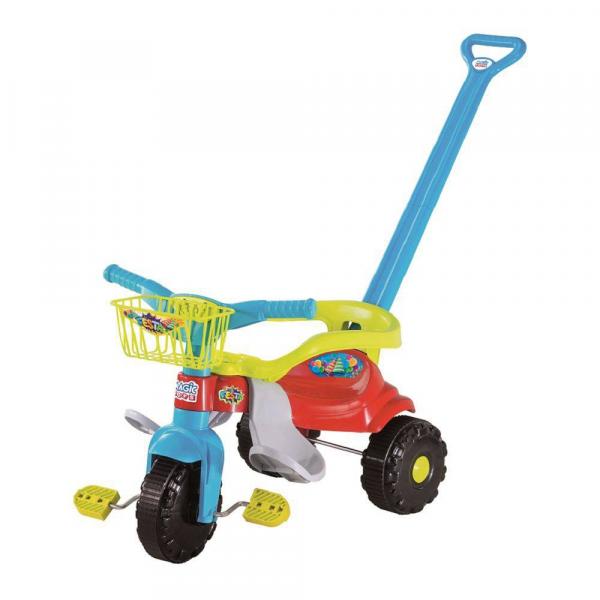 Tudo sobre 'Triciclo Motoca Tico Tico Smart Super Festa 2560 Azul - Magic Toys'