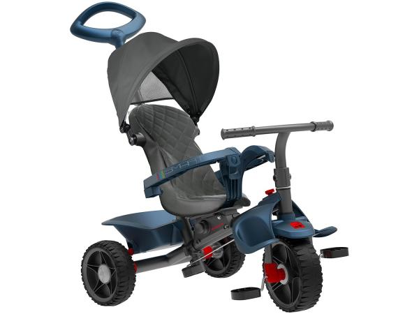 Triciclo Infantil Smart 1310 com Empurrador - com Capota Bandeirante