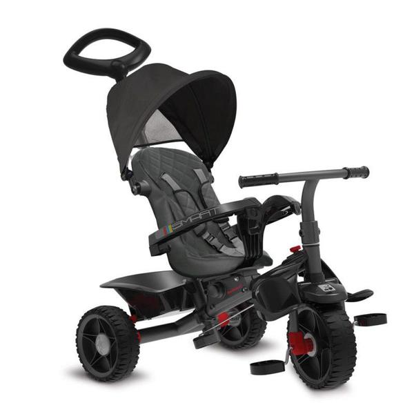 Triciclo Infantil Smart Confort Reclinável 3 em 1 Pedal e Passeio Bandeirante