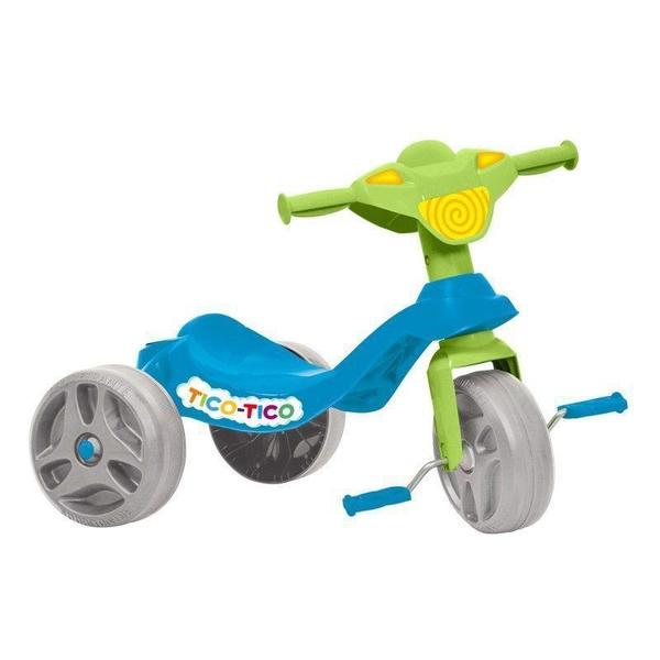 Triciclo Infantil Tico Tico Azul - Bandeirante Brinquedos
