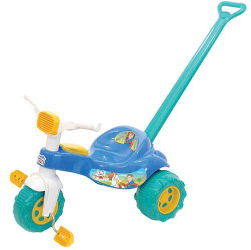 Triciclo Infantil Tico Tico com Empurrador Príncipe Magic Toys