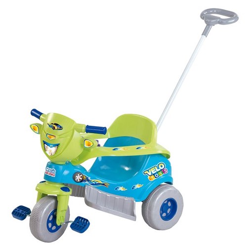Triciclo Infantil Tico Tico Velo Toys Azul Magic Toys