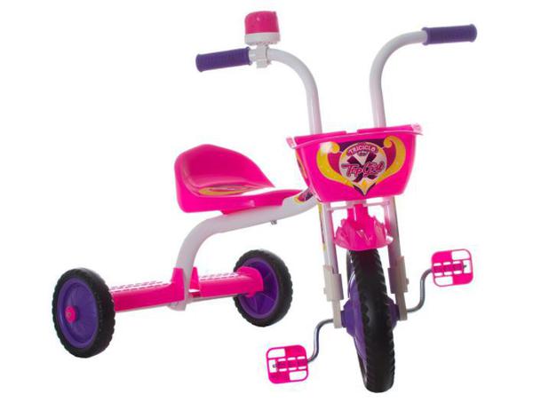 Triciclo Infantil Top Girl Rosa Ultra Bikes