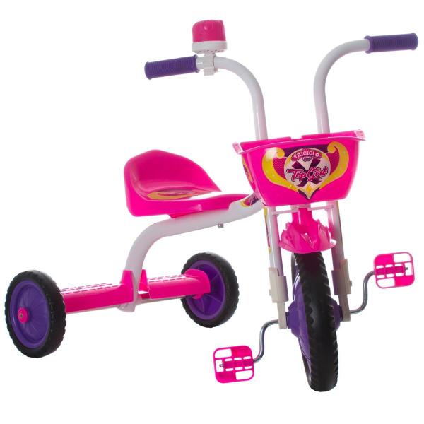 Triciclo Infantil Ultra Bikes Top Girl Rosa