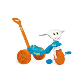 Triciclo Infantil Zootico Passeio Bandeirante - 784 - Azul -