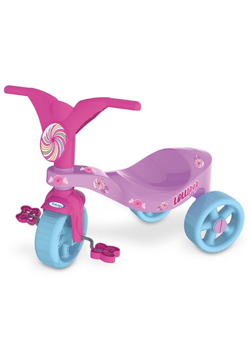 Triciclo Lolli Pop Rosa Xalingo