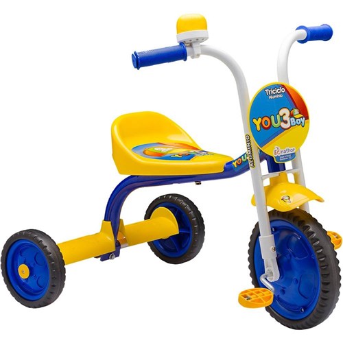Triciclo 3 Rodas Infantil Menino You 3 Boy - Nathor