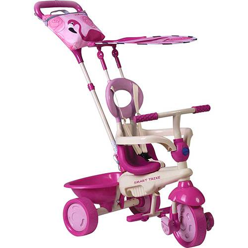 Tudo sobre 'Triciclo Safari Flamingo - Smart Trike'