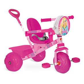 Triciclo Smart Bandeirante Barbie