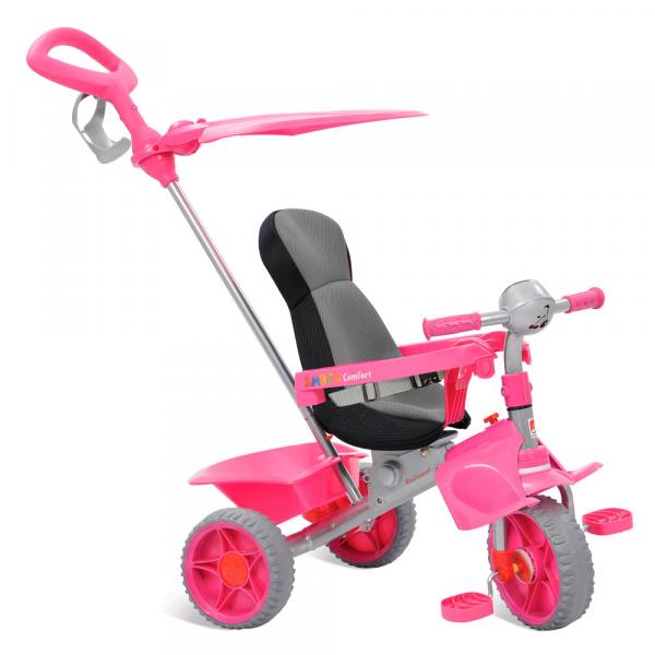 Triciclo Smart Comfort Rosa - Bandeirante