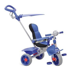 Triciclo Smart Confort Azul Bandeirante