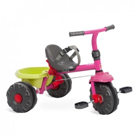Triciclo Smart Plus Rosa Bandeirante - 281 - Brinquedos Bandeirante