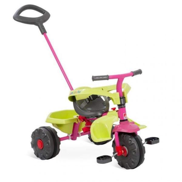 Triciclo Smart Plus Rosa Brinquedos Bandeirante Rosa