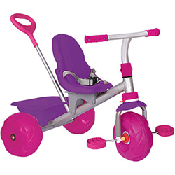Triciclo Smart Pop Rosa - Brinquedos Bandeirante