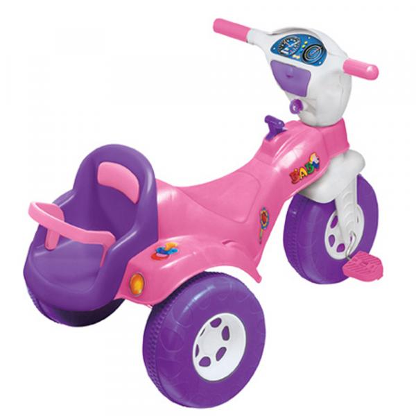 Triciclo Tico-Tico Baby com Cadeirinha para Boneca 3501 - Magic Toys - Magic Toys
