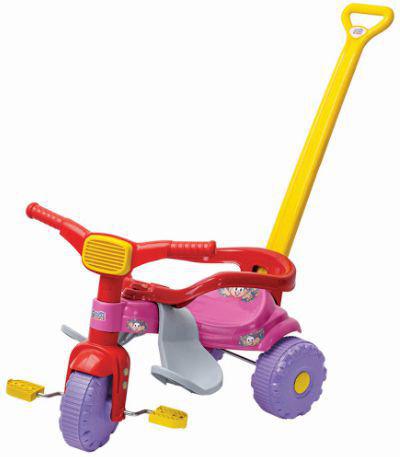 Triciclo Tico Tico Mônica com Aro Magic Toys