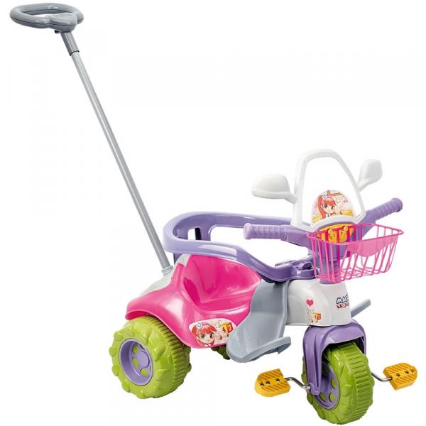 Triciclo Tico Tico Zoom Meg com Aro 2711L - Magic Toys