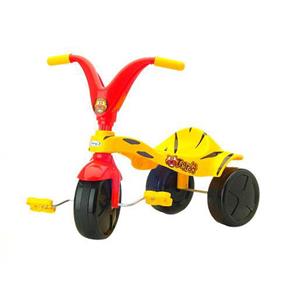 Triciclo Tigrão Vermelho e Amarelo Xalingo