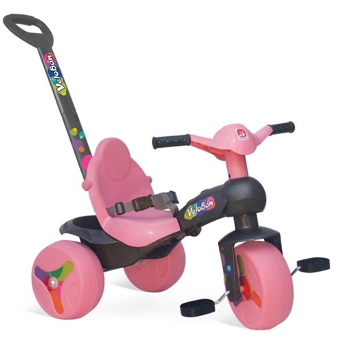 Triciclo Veloban Passeio Bandeirante Pink